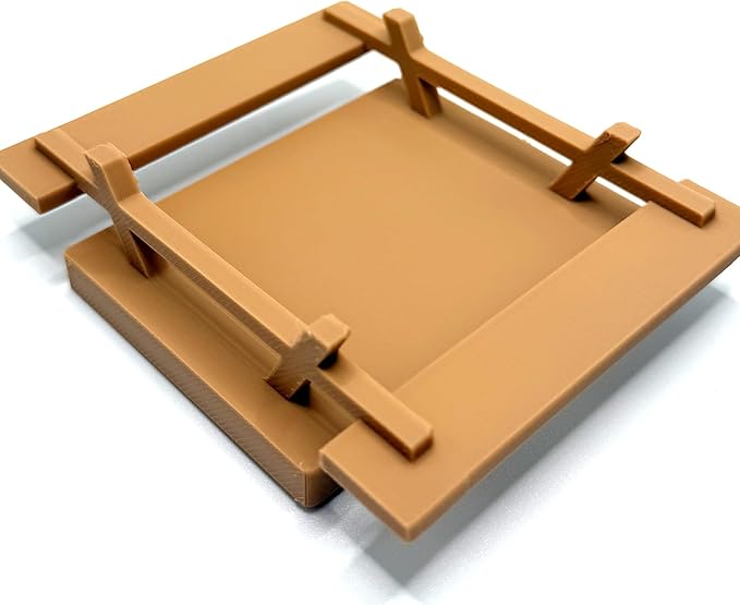 Picnic Table Dish for Bearded dragons | Greens dish for small reptile | Beardie decor