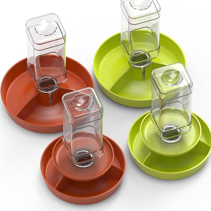 Auto Refilling Reptiles Dispenser Multi Level Structure Clear Monitoring Panel Quiet Operations