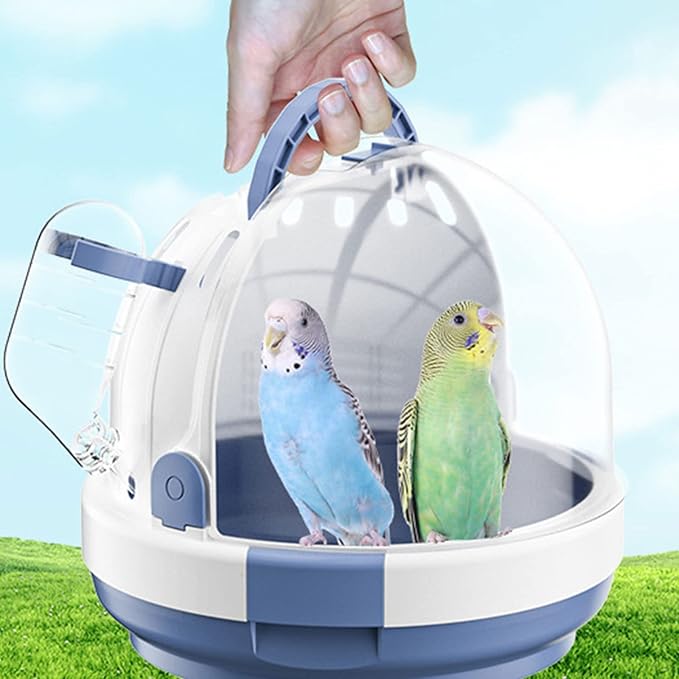 Portable Carrier Parrots Carry Case Cage for Travel&Outdoor Safe Door Small Pet Accessories Outdoor Bag Lightweight Bird Carry Case