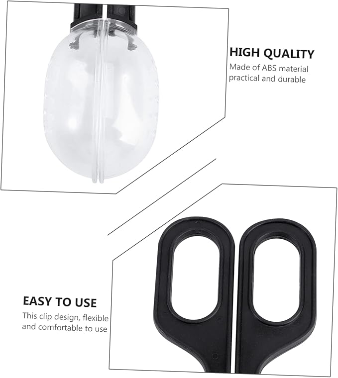 TOYANDONA 3pcs Reptile Feeding Clip Set Adjustable Plastic Feeding Clamp for Mealworm Breeding and Cleaning Tools Suitable for Lizard and Other Reptile Care