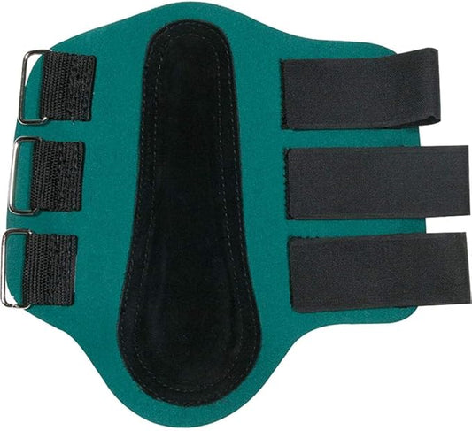 Dura-Tech All Purpose Horse Splint Boots |Tendon Impact Protection | 3/8" Neoprene Shell | Padded Leather | Ideal for Training, Turnout or Schooling