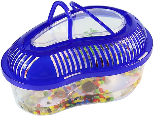 OMEM Portable Reptile House Terrarium Habitat Clear and Breathable (Large)