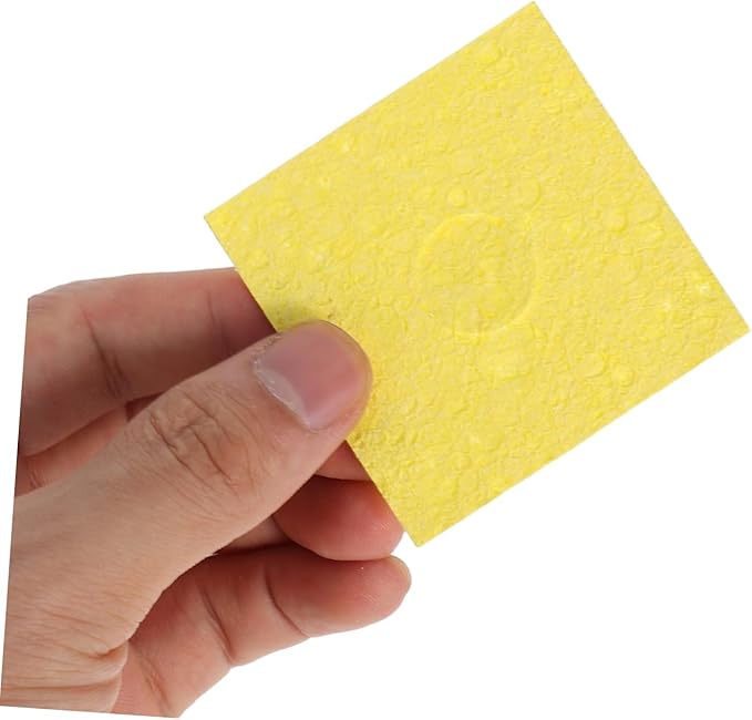 Toyvian 20pcs Crab Humidity Sponges Unbleached Sea Sponges for Maintaining Tank Moisture Multi-Functional PET Crab Supplies Suitable for Reptile Tanks
