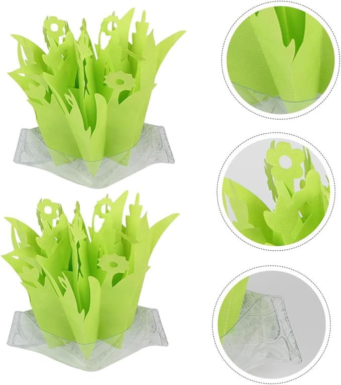 BESPORTBLE 2pcs Reptile Box Humidifier Non-electric Plant Design for Terrarium Humidity Eco-friendly Indoor Humidifier for Reptiles and Plants Quiet Operation
