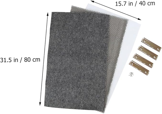 Abaodam 1set Reptile Cage Mat for Bearded Dragon Tortoise Lizard Non-Adhesive Terrarium Carpet Easy to Clean Substrate for Snakes for Comfortable Habitat Gray