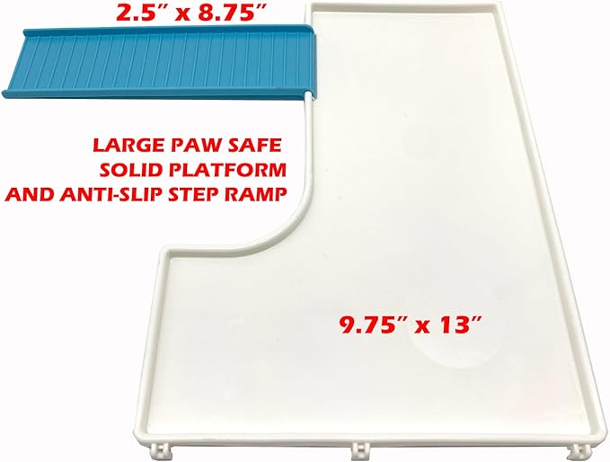 Tall XLarge 38" Multi-Levels Easy Assembly Classic Dwarf Hamster High Tower Mansion Mouse Habitat Gerbil House for Rodent Mice Rat Crossover Tube Tunnel Expandable Customizable Deep Tubby Base