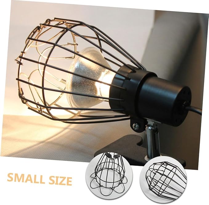 2pcs Heated Ceramic Lampshade Reptile Supplies Turtle Tanks Bearded Lamp Tortoise Habitat Accessory