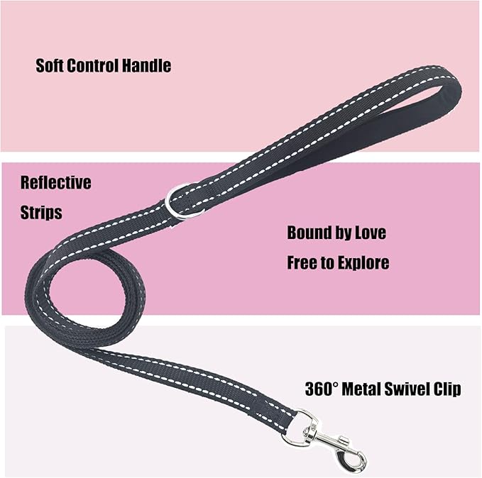 Sparkly Dog Harness Small Sized and Leash Set for Small Dogs Cats,Black XXS Puppy Harness, Step in Soft Dog Reflective Vest, Breathable Mesh Pet Harness. (Black, XXS)