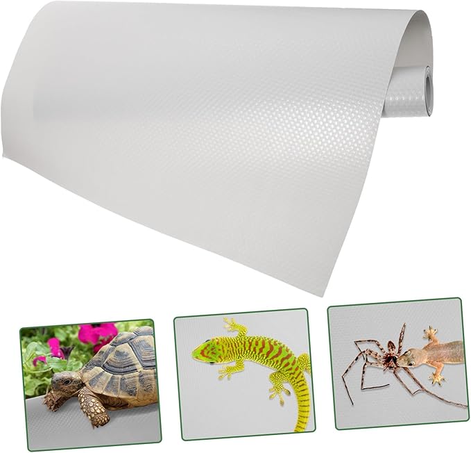 Reptile Carpet Liner Mat for Turtle Snake Lizard and Bearded Dragon Terrarium Non-Slip Cage Substrate Protects from Wetness and Scratches Easy-Maintain Floor Covering for Reptile