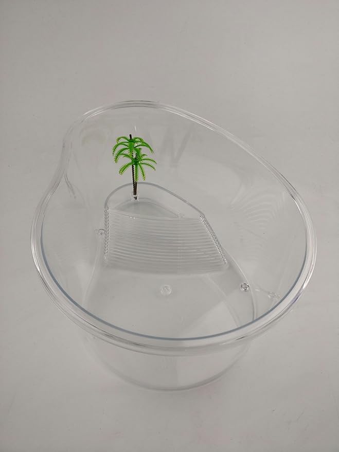 OMEM Portable Reptile House Terrarium Habitat Clear and Breathable (Medium)
