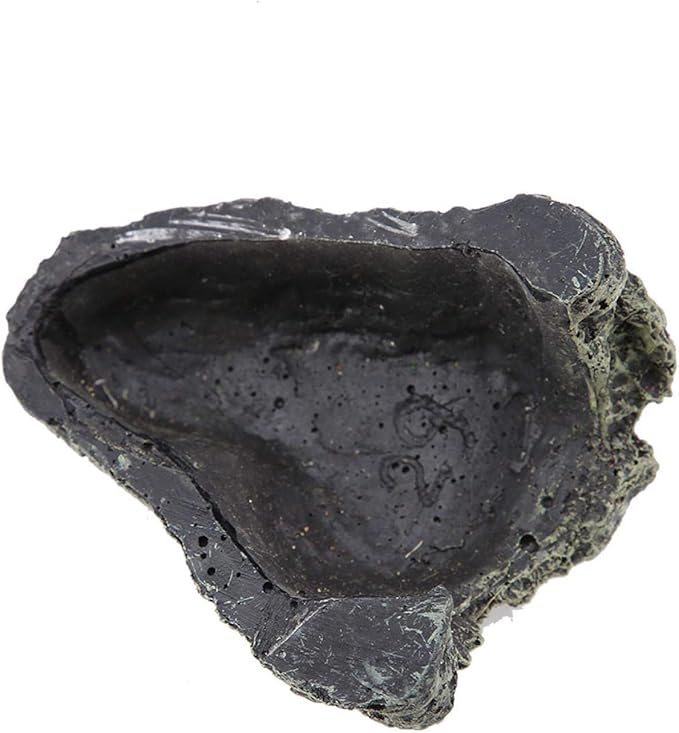 KUIDAMOS Reptile Rock Hide Cave reptile hides and caves Reptile Hiding Habitats Cave, Ideal tortuguero for Small Lizards, Frogs, Turtles, Frogs, Snakes(S) Terrariums