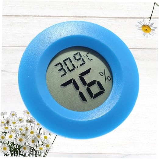 BESPORTBLE Electronic Thermometer Hygrometer Digital Temperature Humidity Celsius Indoor Wall Mount Home Office
