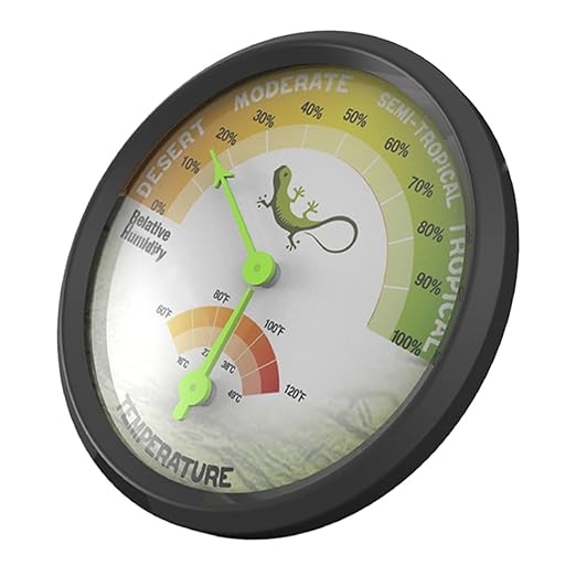 Hemoton Digital Temperature Meters Reusable Thermometer for Home Reptile Thermometers Hygrometer