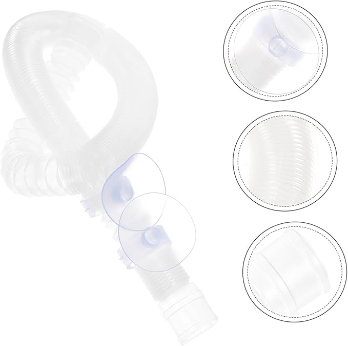 1set Reptile Humidifier Parts Flexible Extension with Cups for Mister Systems Versatile Hose for Reptiles and Amphibians Easy to Clean and for Terrariums