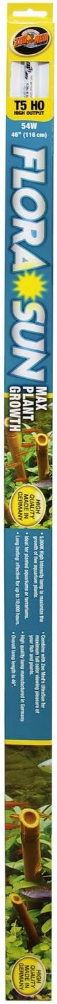 Zoo Med Flora Sun Plant Bulb T5 High Output 54 Watts, 46-Inch