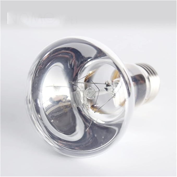 Reptile Transparent Day Light with Color Box Uva Crawling Pet Tortoise Heating Lamp Lamp Heating Lamp(40w)