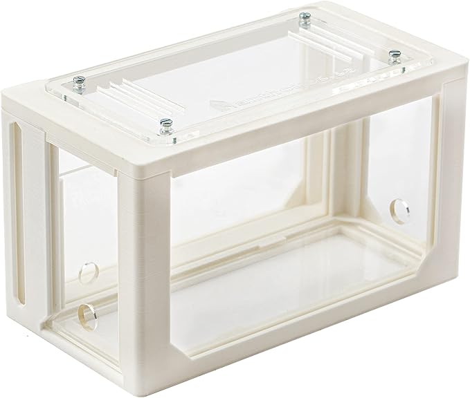AntHouse - Natural Sand Ant Farm | 3D White Starter Kit 7.87 x 3.94 x 3.94 in