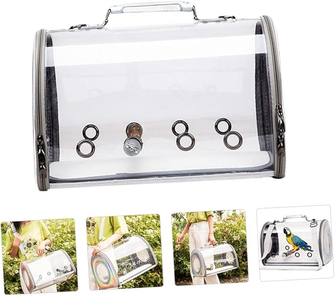 HANABASS Portable Parrot Carrier Bag Bird Backpack Carrier for Travel Parrot Storage Bag for Outdoor Activities