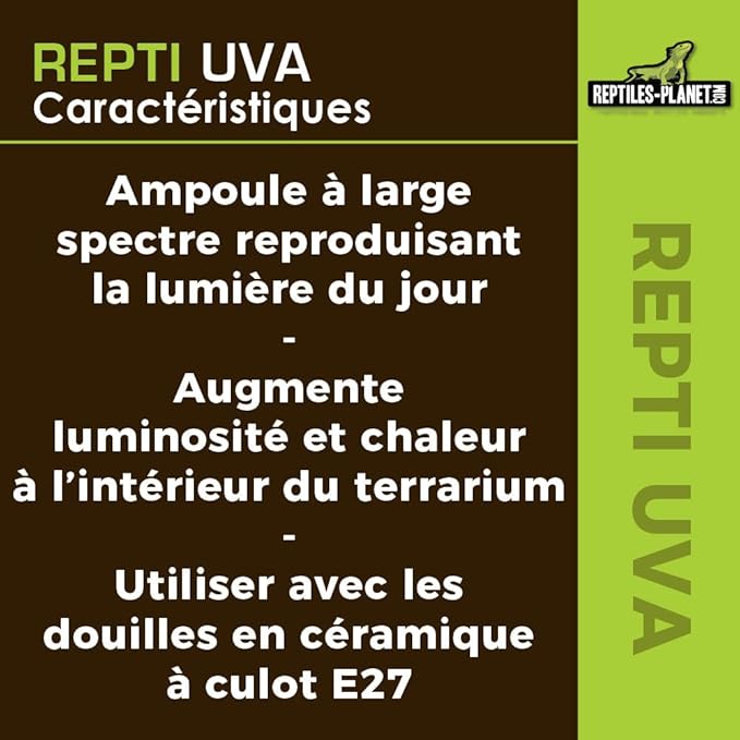 Reptile UVA Neodymium Daylight 50 W