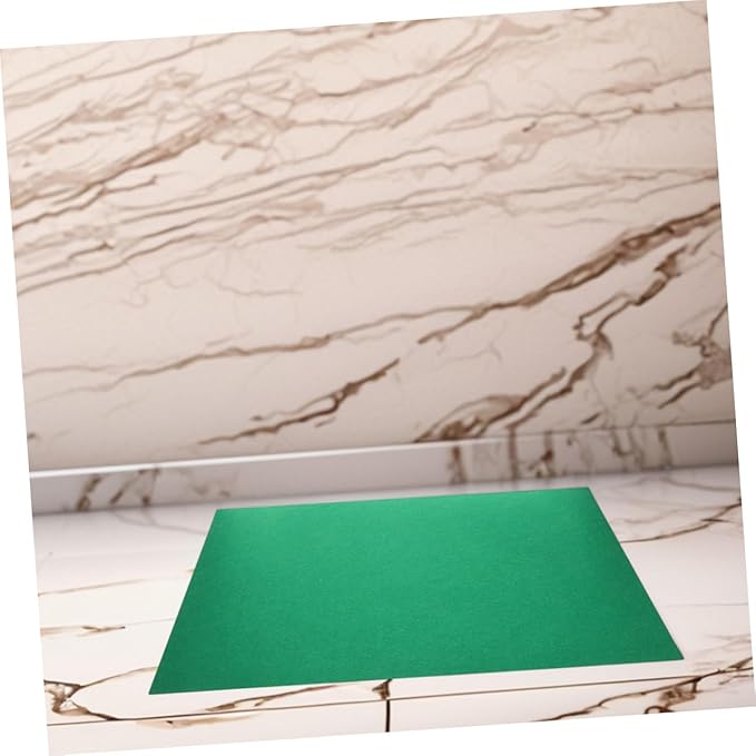 Toyvian 2pcs Reptile Substrate Mat Nonslip Backing Soft and Moisture-Resistant Terrarium Bedding for Bearded Dragons Snakes Tortoises and Lizards