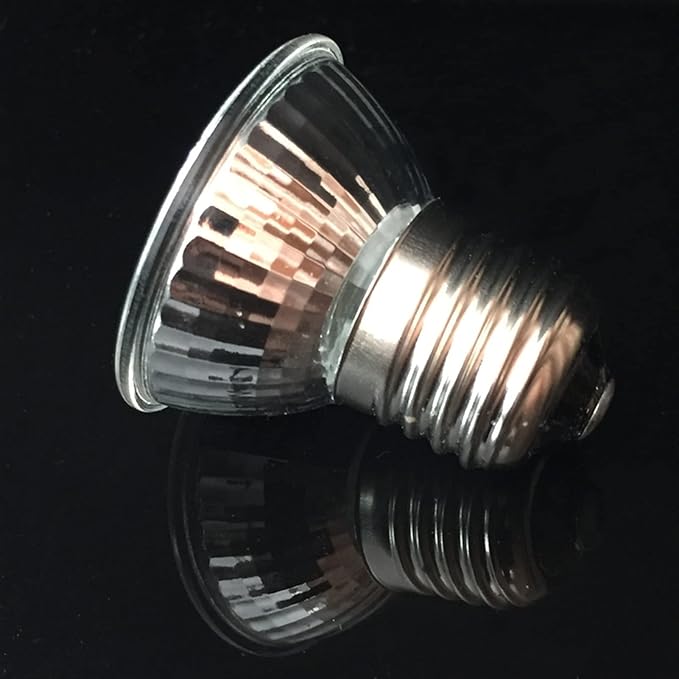 1 Pcs Uva + Uvb3.0Reptile Heating Lamp Sunlamps Full Spectrum Reptiles Basking Tortoise Snake Lizard Spider Frog(50W)