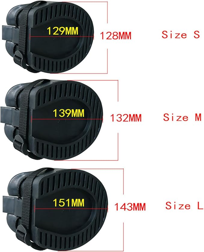 Horse Hoof Boots Sturdy Comfortable Protective Cover Equine Hoof Protector Horses Protection Rubber for Riding Training Equestrian Supplies, L