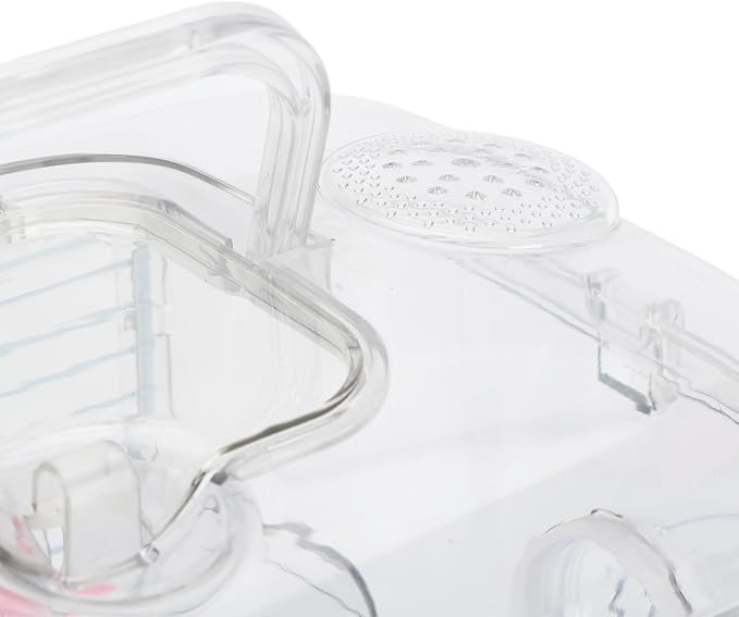 Focket Hamster Cage Small Animal Cage, Enclosure Double Layer Hamster Cages and Habitats Wire Hamster House with Multiple Locking Buckles for Hamsters Mice (2 Layer)