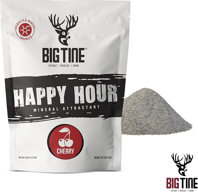 Big Tine Happy Hour, Cherry Flavor, 5 lbs Bag, Maximized Intake, Enhances Digestibility, Packed with Vitamins and Minerals (Pack of 2)