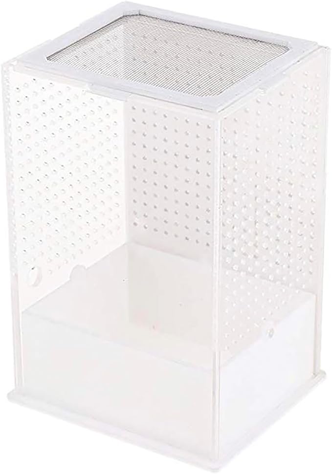 OMEM Reptile Breeding Box, Insect Incubator, for Orchid Mantis, African Phantom Mantis, Reptile Resting Habitat and Entertainment
