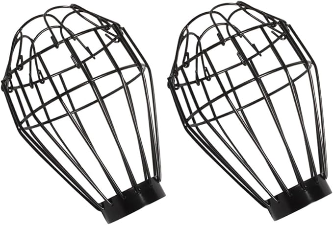 OUNONA 8pcs Terrarium Heat Lamp Cover Reptile Habitat Lighting Mesh Scald Shield Lampshade for Reptiles