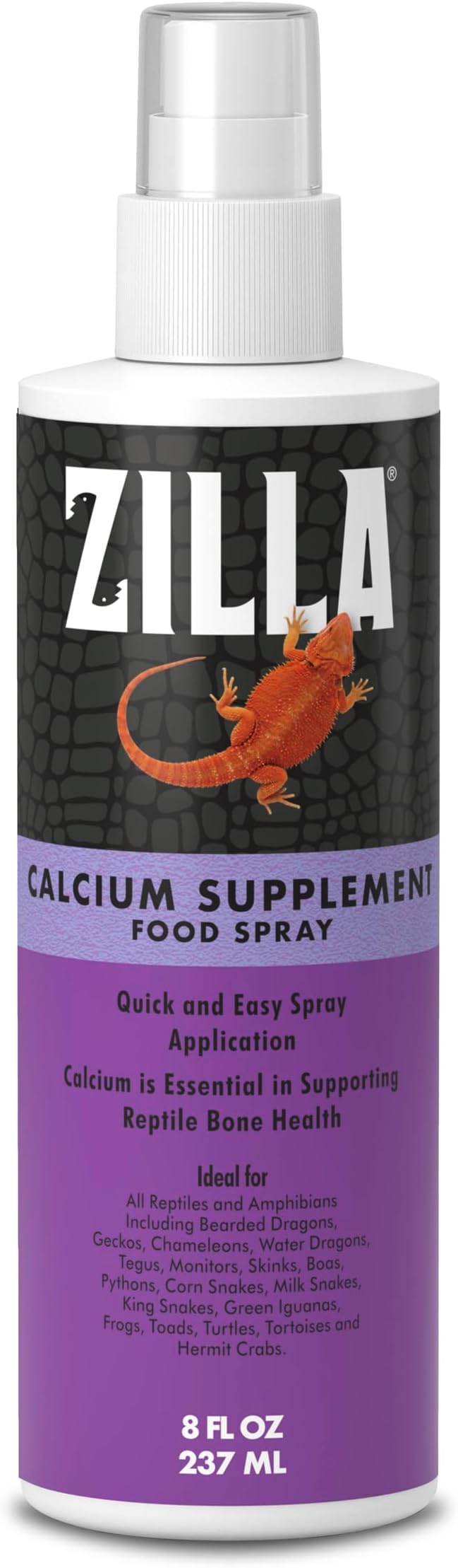 Zilla Calcium Supplement Spray 8 oz.