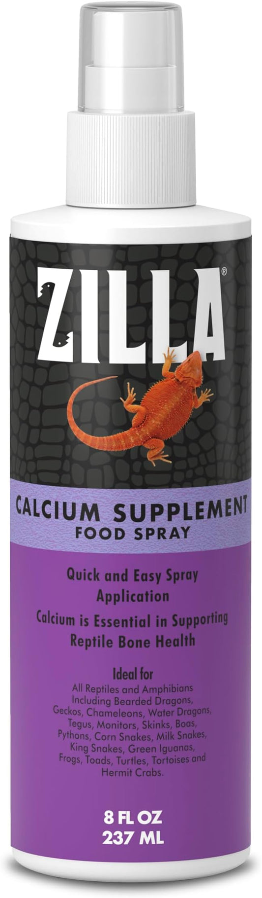 Zilla Calcium Supplement Spray 8 oz.