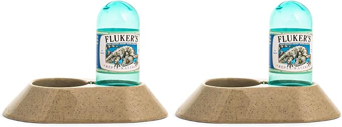 Fluker's Repta-Waterer for Reptiles and Small Animals, 5 oz (Pack of 2)