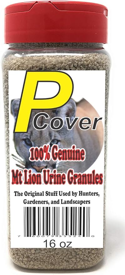 The Pee Mart - Concentrated Mountain Lion P-Cover 16 fl oz Mt. Lion Urine Granules