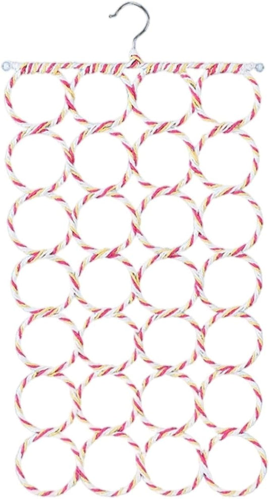 Natural Rattan Paper Snake Climbing Rings, Eco-Chewing Habitat Decor for Ball Python Corn Snake Lizard Gecko, Soft Bendable Enrichment Toys for Reptile Tank (28 Rings May Vary)