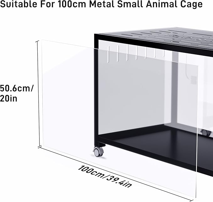 BUCATSTATE Back Panel ONLY for Hamster Cage Metal 2.0-69.3Gallon