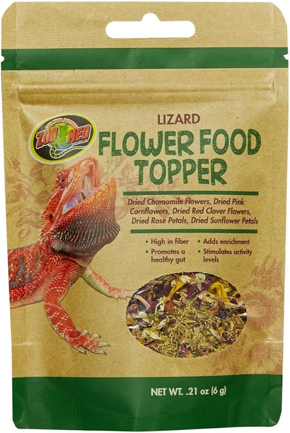 Zoo Med Lizard Flower Food Topper 0.21 oz.