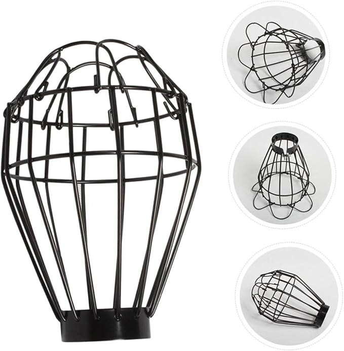 GLEAVI 8pcs Lamp Shade for Reptile Habitat Heat Lamp Cover Scalding Mesh Guard Safe and Accessory for Terrariums and Cages