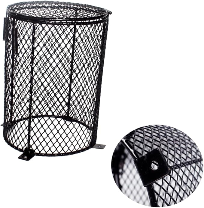 Reptile Heater Guard Pet Heating Lamp Shade Scalding Lampshade Turtle Heat Lamp for Reptiles