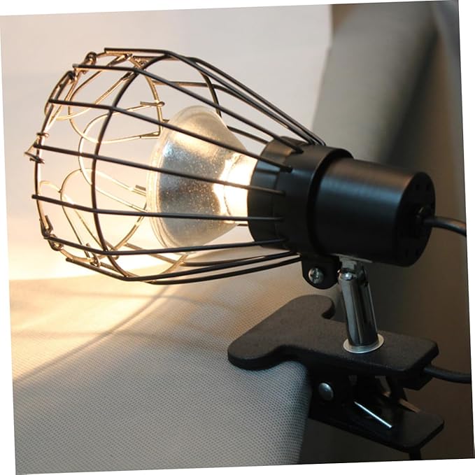 3pcs Crawler Box Heating Lamp Scald Art Lampshade Hot Mesh Cover Insulation for Reptile Tanks and Pet Cages