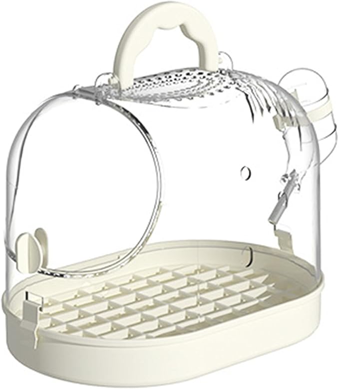 Ventilated Carry Case Cage for Travel Home with Comfort and Security Bird Outing Carriers Travel
