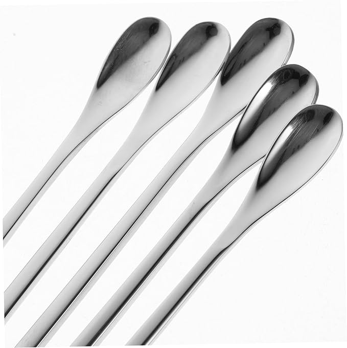 GALPADA 5pcs Pet Feeding Scoops for Lizards Reptile Food Ladle for Small Animals