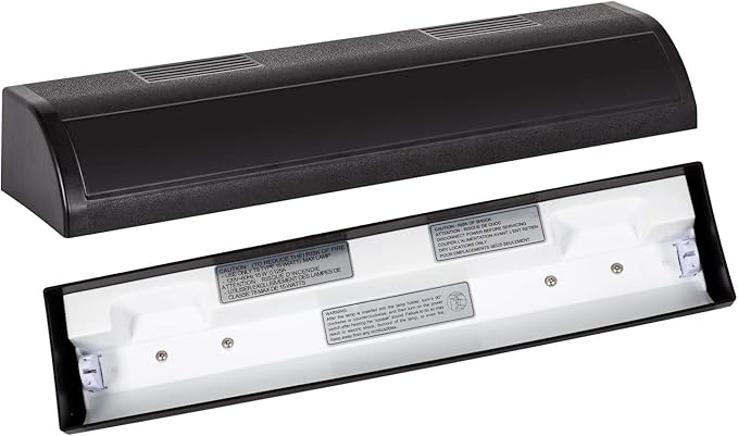 REPTI ZOO Reptile Terrarium Hood Tropical Desert T8 Strip Light Fixture for Use with One 18 Inch UVB Light Bulb 15 Watt(Not Include), ETL Certified