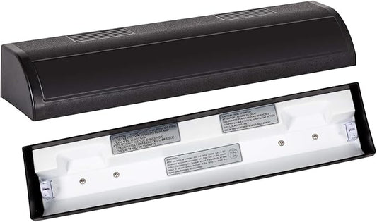 REPTI ZOO Reptile Terrarium Hood Tropical Desert T8 Strip Light Fixture for Use with One 18 Inch UVB Light Bulb 15 Watt(Not Include), ETL Certified