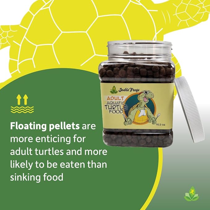 Josh's Frogs Adult Aquatic Turtle Food (16.5 oz)