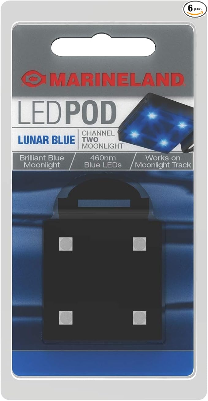 MarineLand Lunar Blue LED POD (Pack of 6)