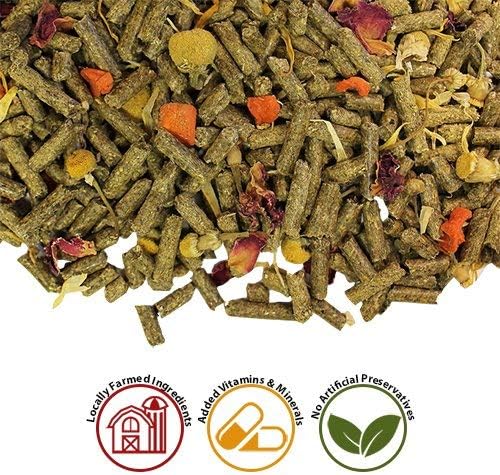 Exotic Nutrition Pasture Plus+ Adult Rabbit Food (10 lb.) - Nutritionally Complete Healthy Natural Pellet Diet - for Adult Rabbits 12 Months & Older