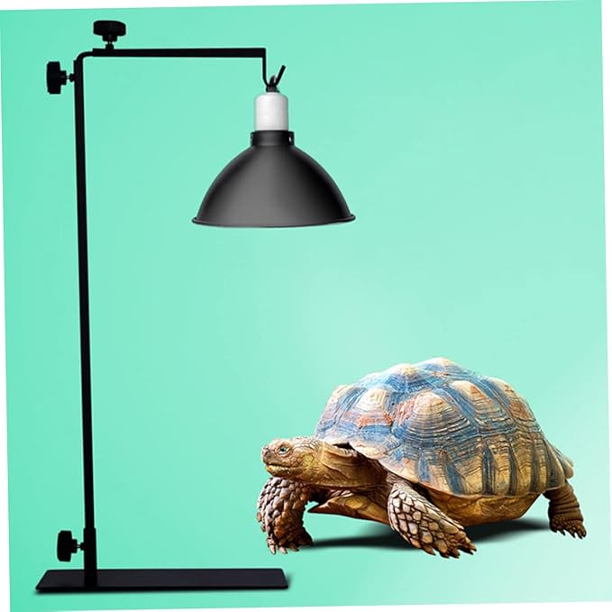Metal Reptile Lamp Stand Reptile Box Lamp Rack Lightweight Odor for Pet Safety