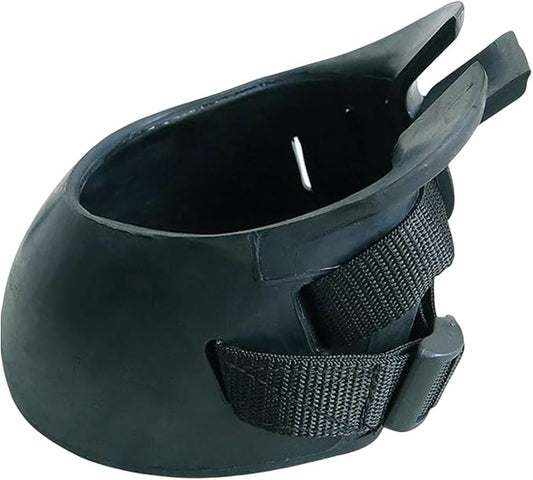 Horse Hoof Boots Sturdy Comfortable Protective Cover Equine Hoof Protector Horses Protection Rubber for Riding Training Equestrian Supplies, M