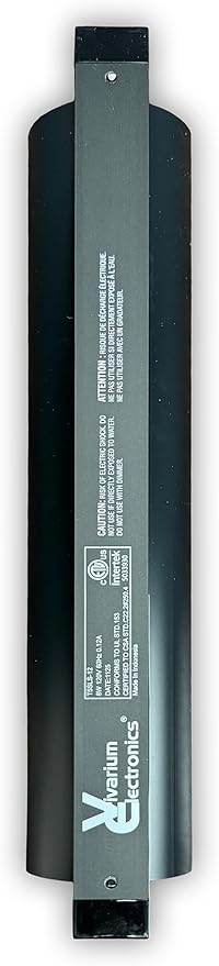 12" HO T5 UVB Light Fixture